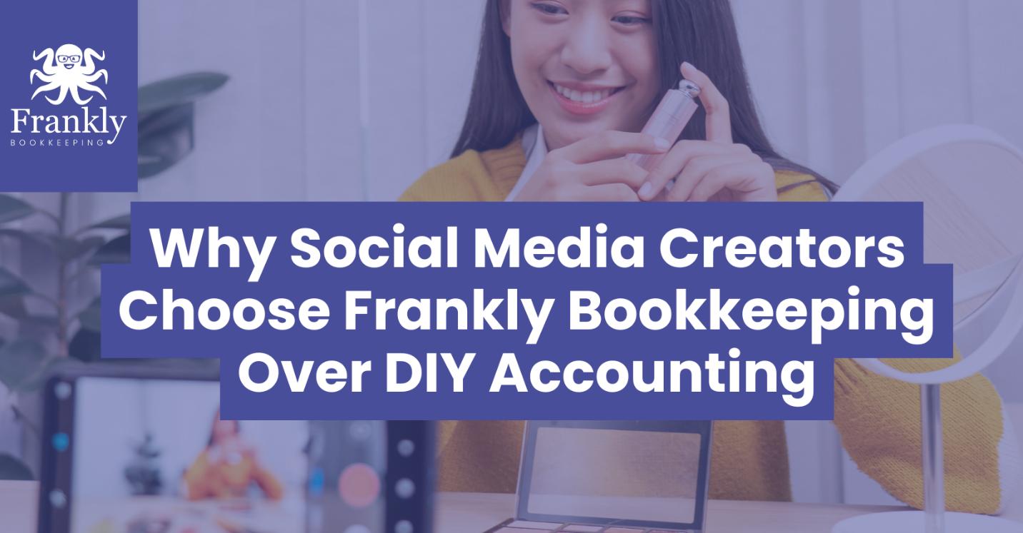 Bookkeeping for social media creators